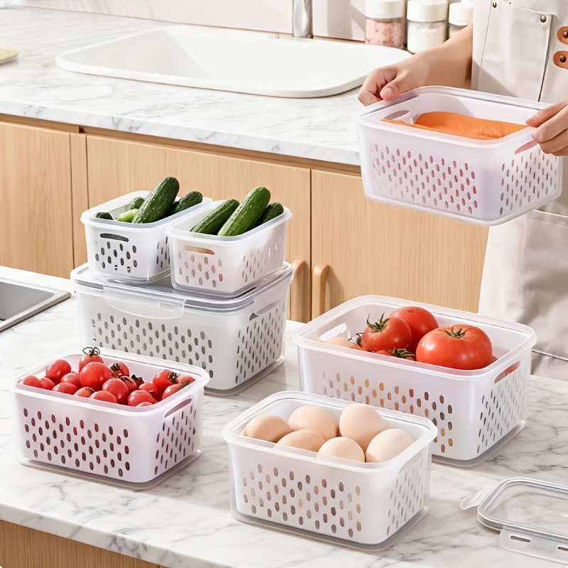 Conjunto de 4 Recipientes Herm - Food Storage Prep Containers avaliação e preço