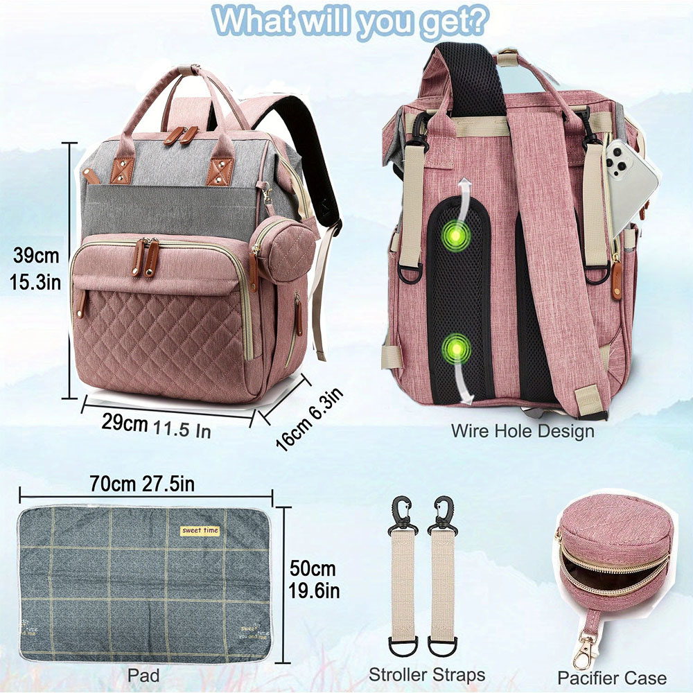 Bolsa de fraldas mochila bolsa - Food Storage Moms avaliação e preço
