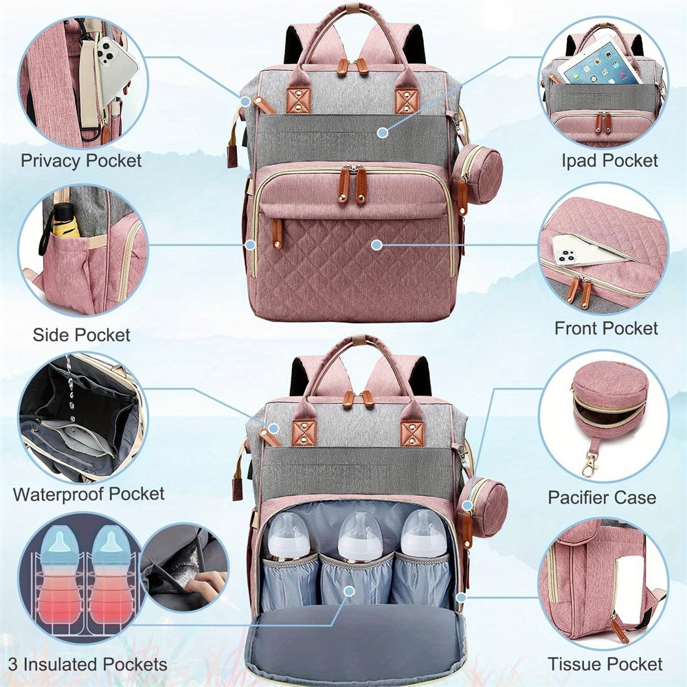 Bolsa de fraldas mochila bolsa - Food Storage Moms avaliação e preço