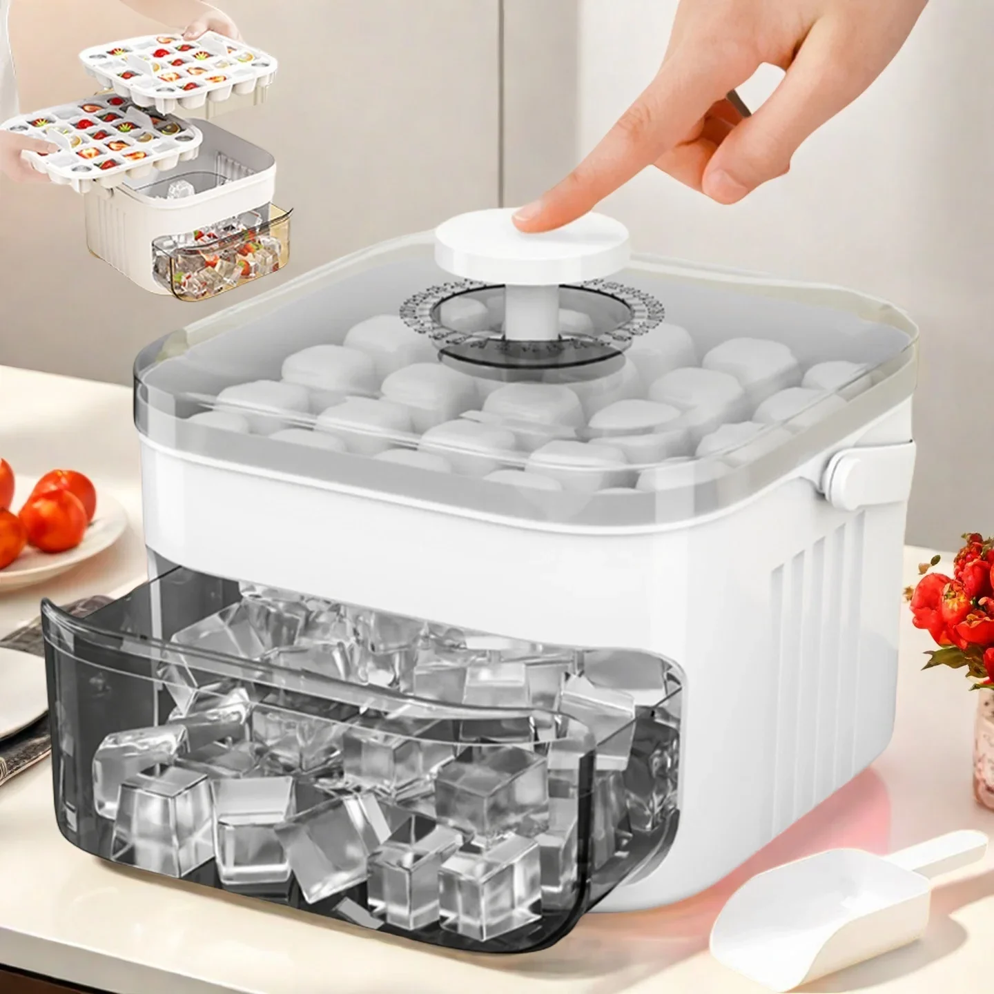 Forma de Gelo em Cubos com Tam - Food Storage Equipment avaliação e preço