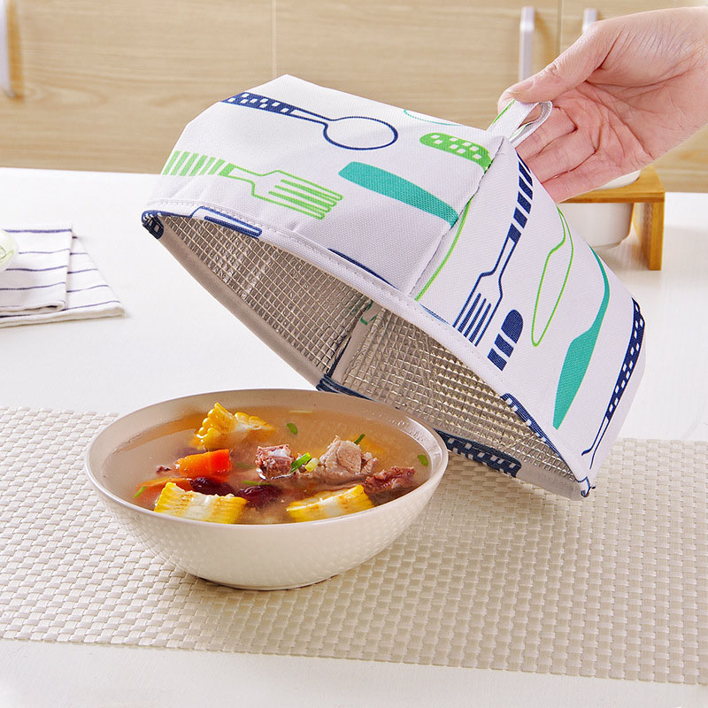 Mesa de jantar capa de aliment - Food Storage Net avaliação e preço