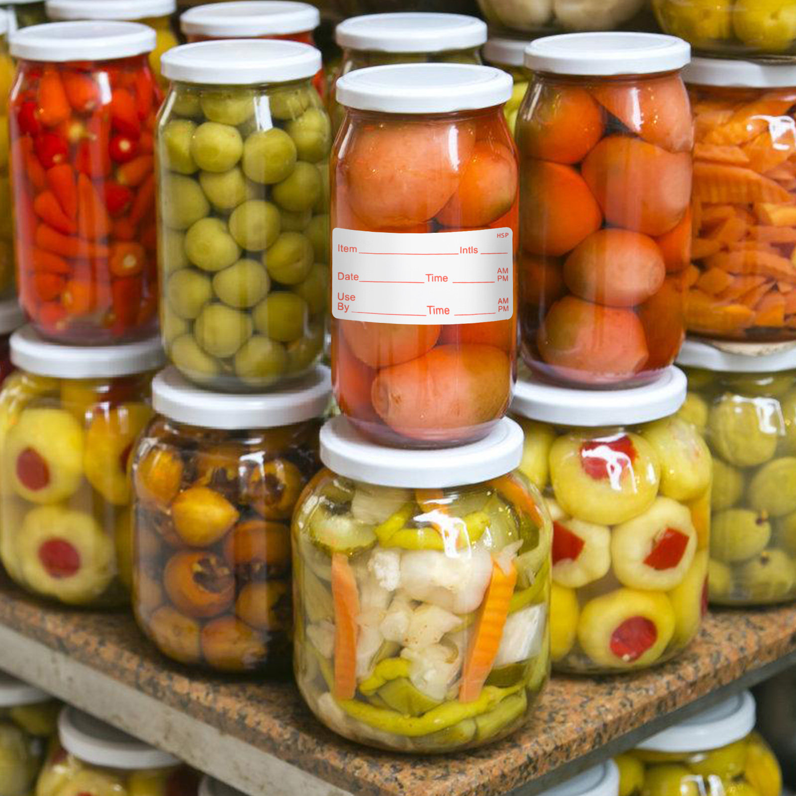 Rótulos para Congelador, 1 Rol - Food Storage For Restaurant avaliação e preço